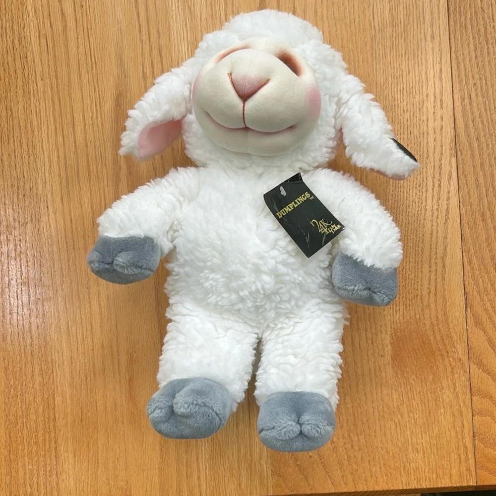 NWT 24k Dumplings 1991 Polar Puff Lamb Plush Sheep Lambington White Fluffy 16”